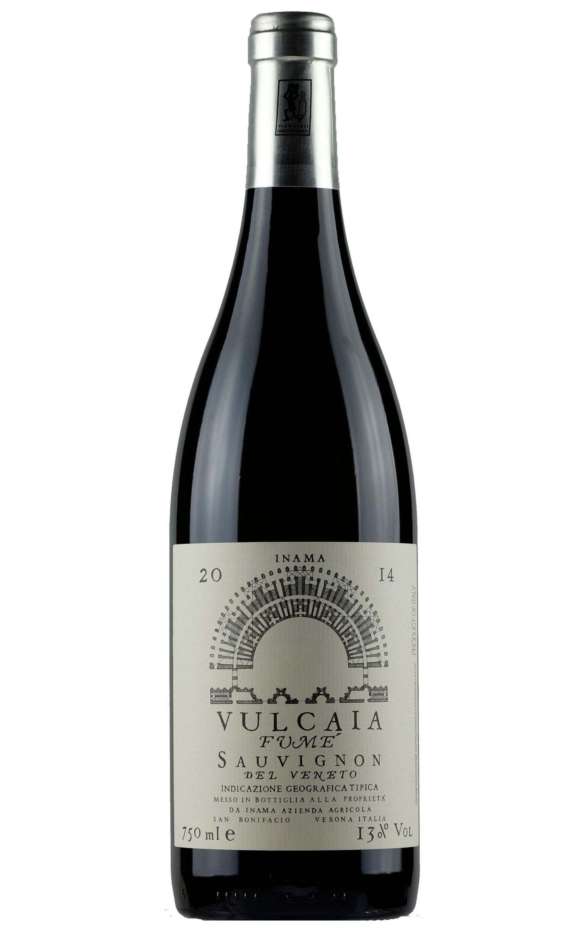 Вино сухое белое Inama Vulcaia Fume Sauvignon 2020, Италия, 0.75 л